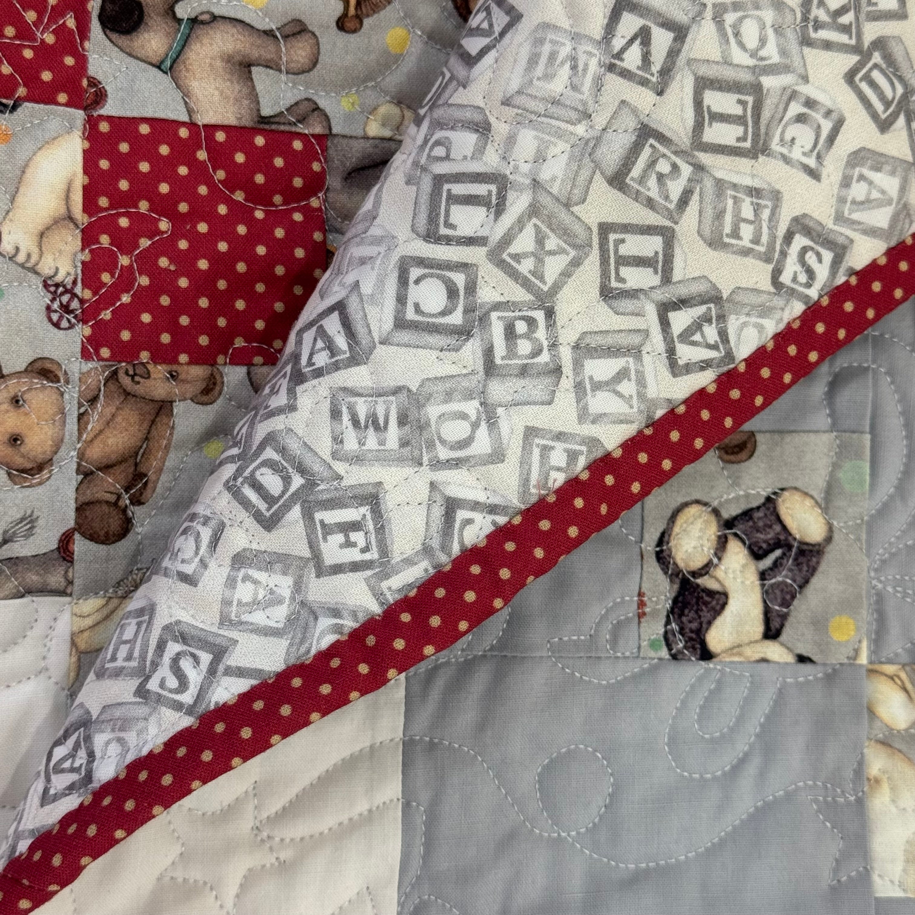 Toy Box Baby Quilt