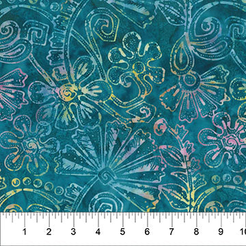 Boho Spirit Turquoise Floral