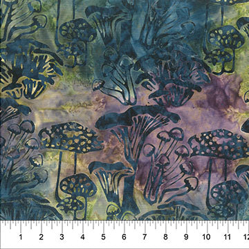 Mushroom Medley Mystical Blue