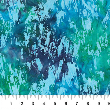 Octopus Oasis Seafoam Brushstrokes