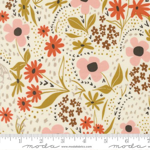 Night Owl Feedsack Floral Cloud