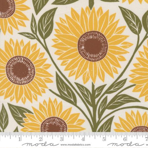 Garden Series Large Sunflower Cream