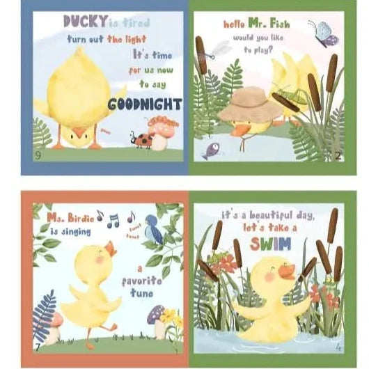 Lucky Duck Book Panel