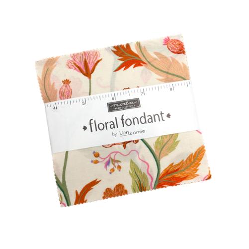 Floral Fondant Charm Pack