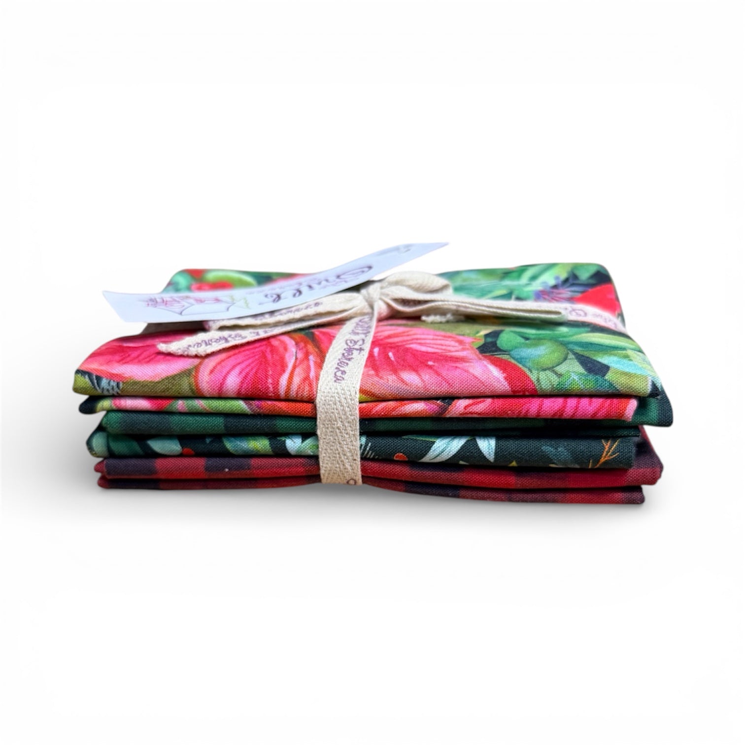 Love & Cheer Floral 4 pc. Fat Quarter Bundle