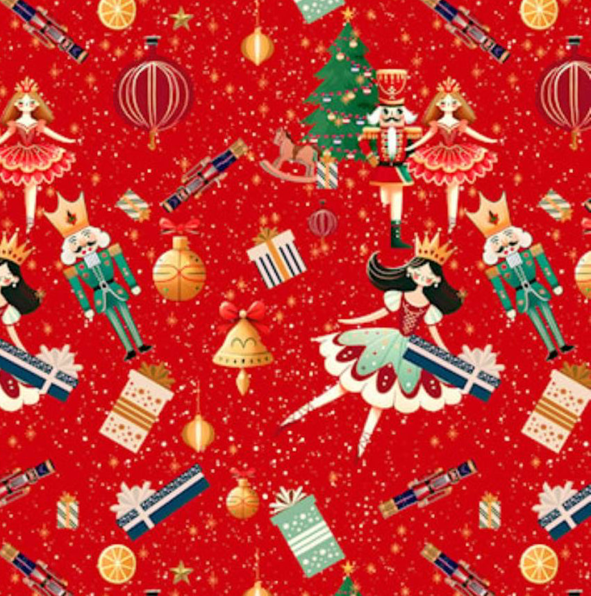 Christmas Nutcracker Ballet - Red