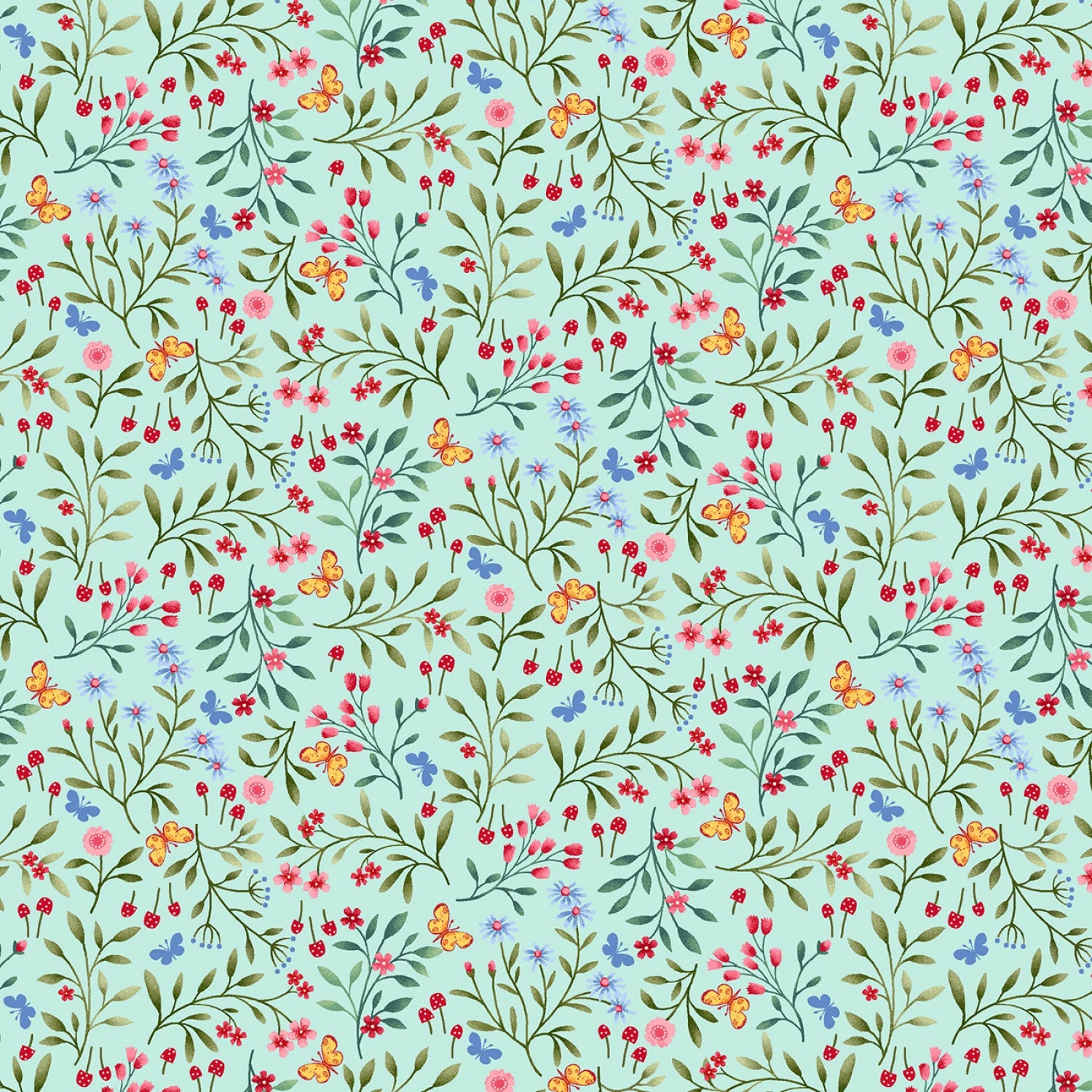 Garden Park Mini Wildflower Sprigs - Light Sage