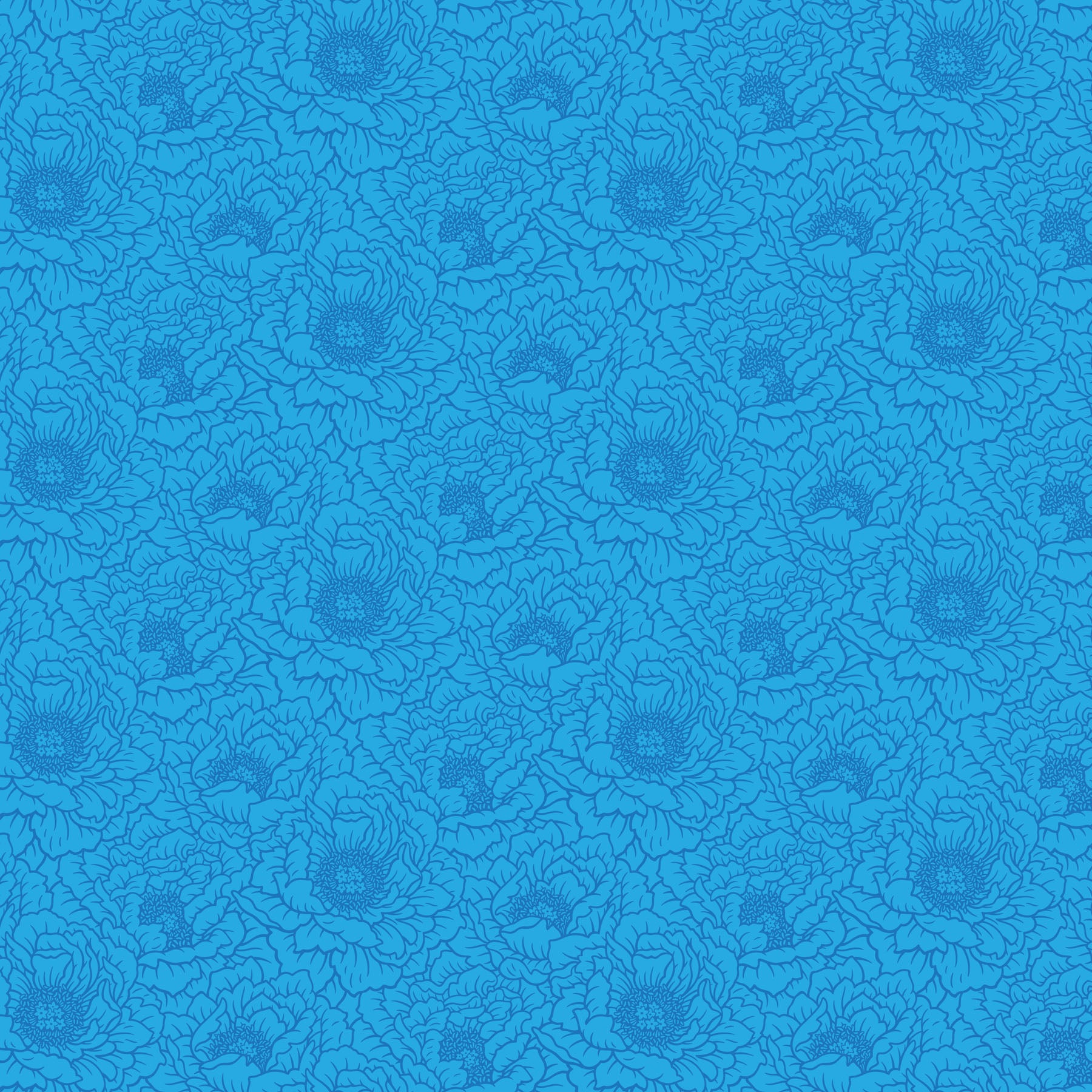 Full Bloom Blue Peony