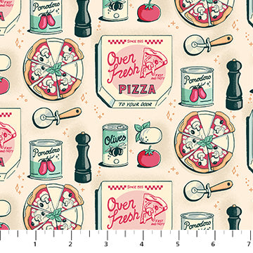 Oven Fresh Cream Pizza