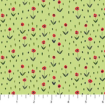 Mini Metropolis Green Floral