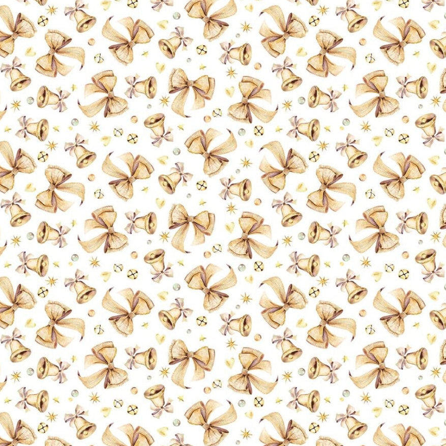 Snowbound Bow Bells - White