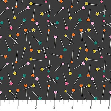 Bits and Bobs Pins - Black
