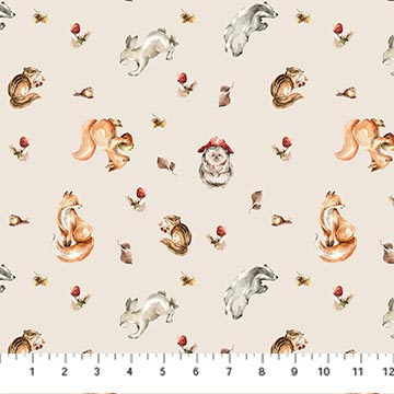 Story Book Cream Animals