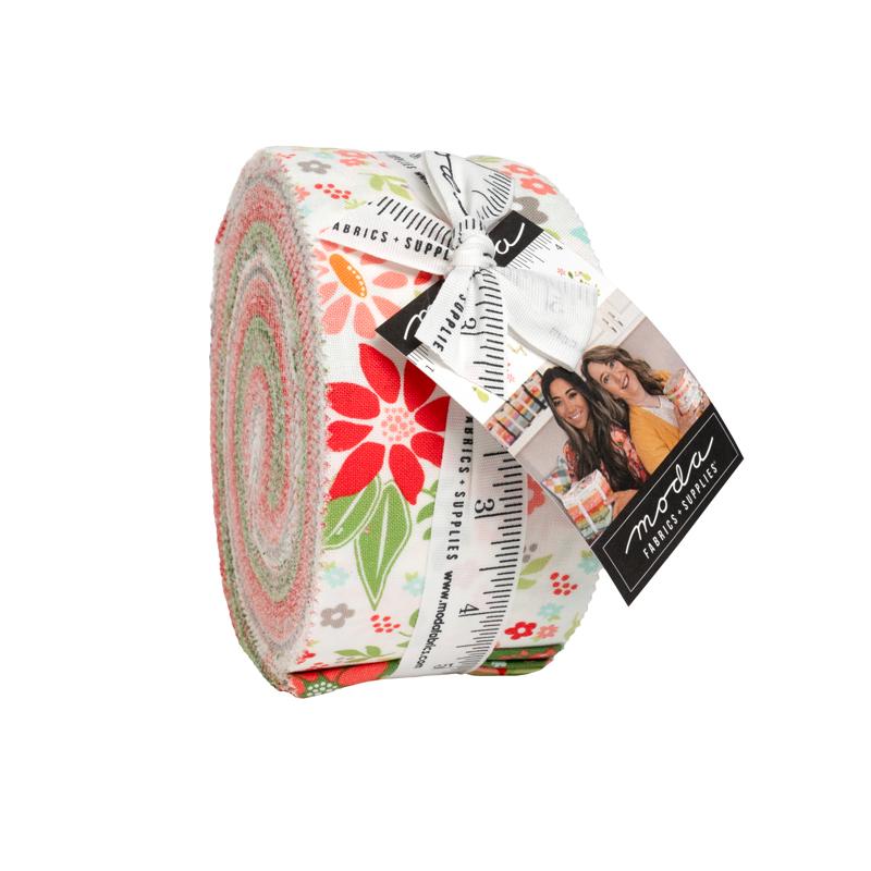 Poinsettia Pear Jelly Roll