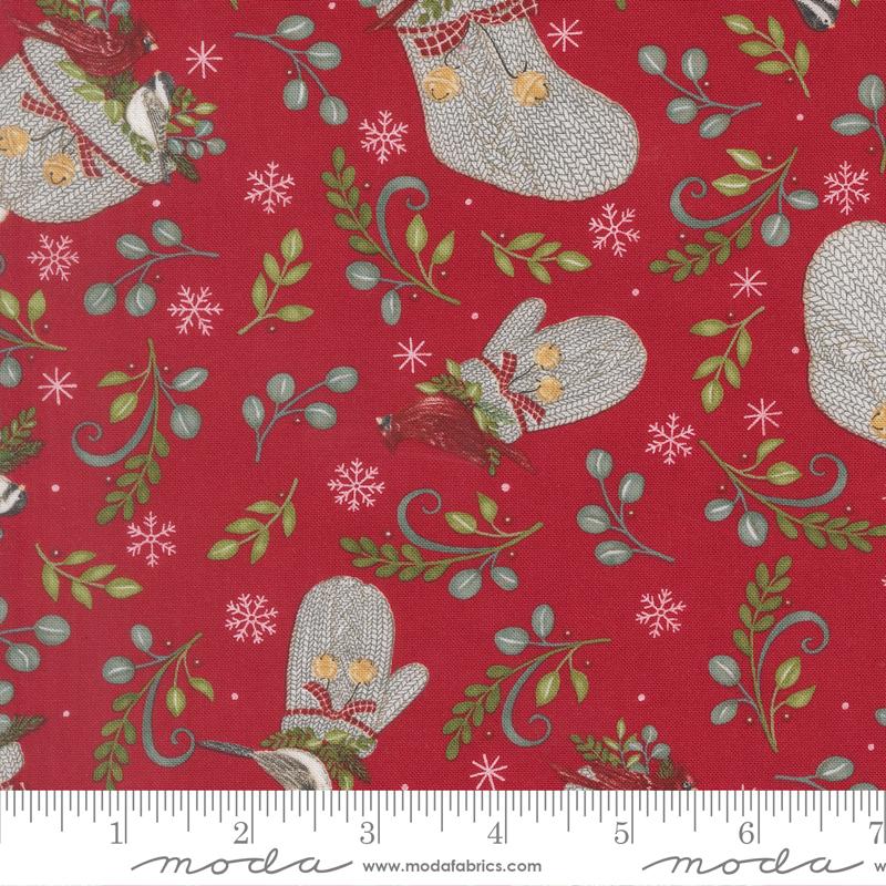 When Snow Falls Winter Wear - Berry Red