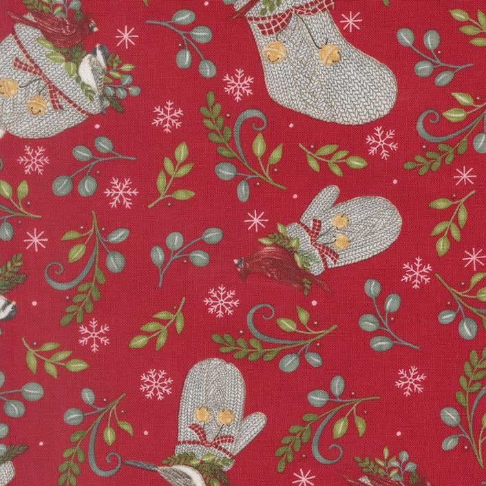When Snow Falls Winter Wear - Berry Red