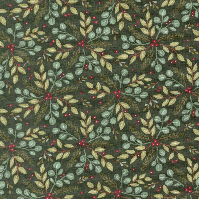 When Snow Falls Winter Greenery Blenders - Dark Green