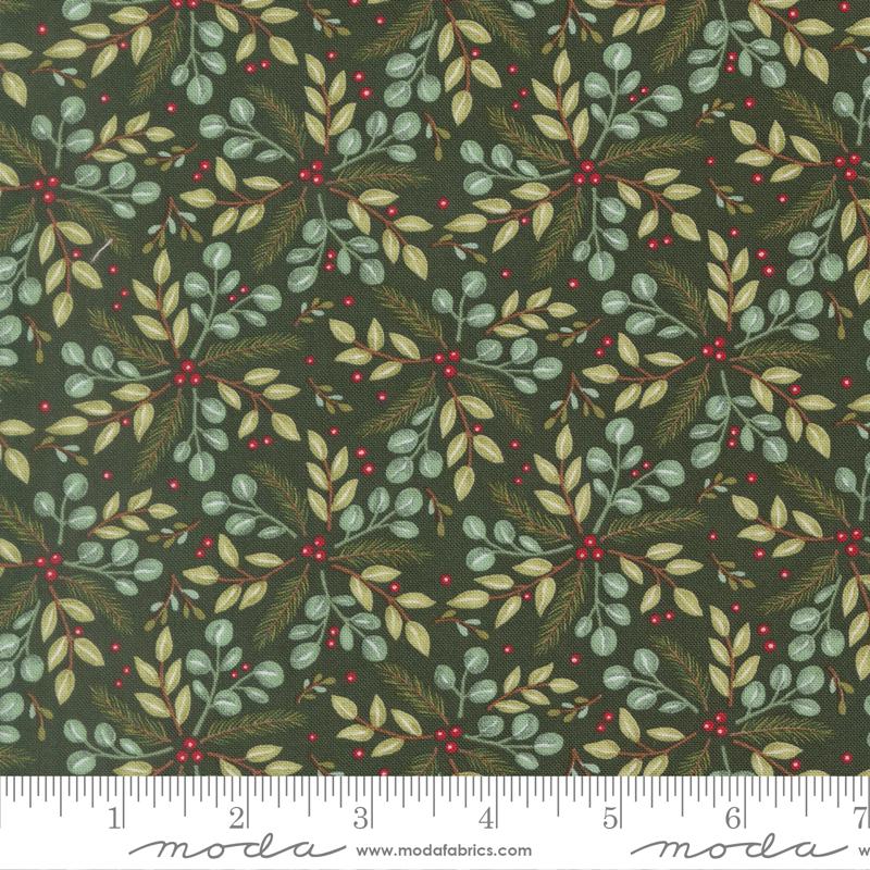 When Snow Falls Winter Greenery Blenders - Dark Green
