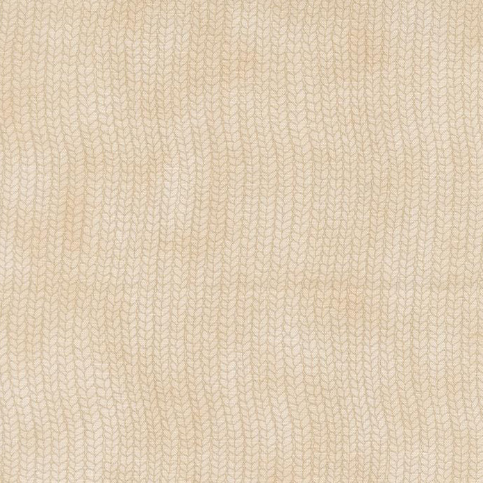 When Snow Falls Stocking Weave Stripes - Snowy White