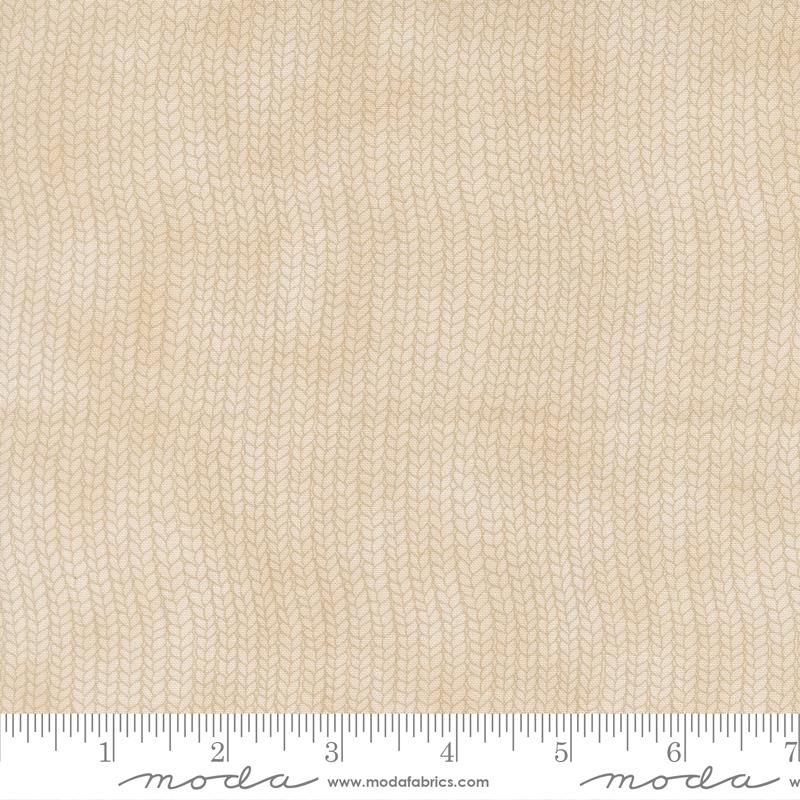 When Snow Falls Stocking Weave Stripes - Snowy White