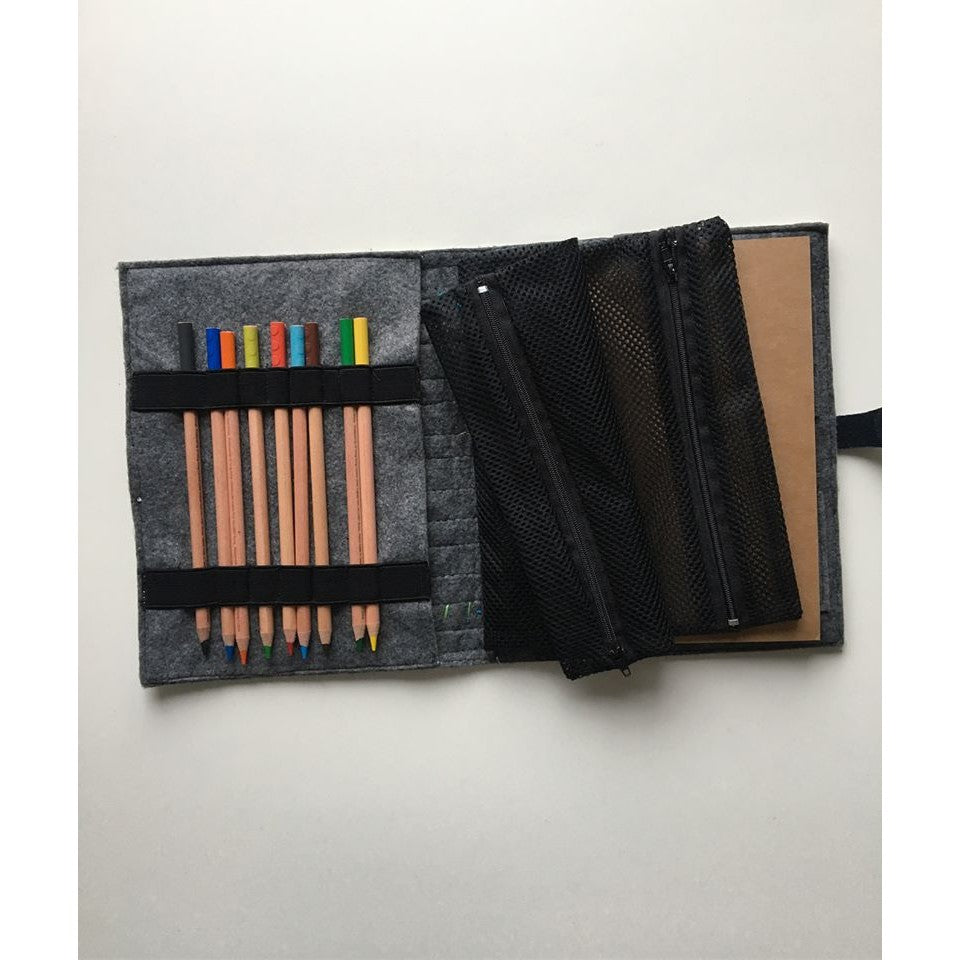 Pre-Cut Felt Book Cover/Project Bag Felt Kit