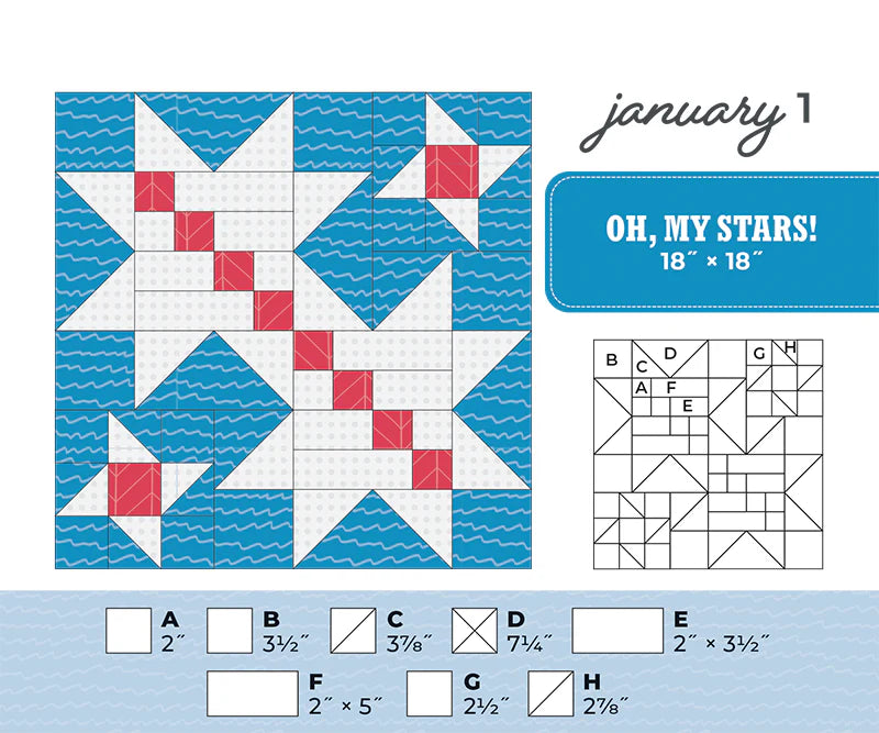 Perpetual Block-A-Day Calendar
