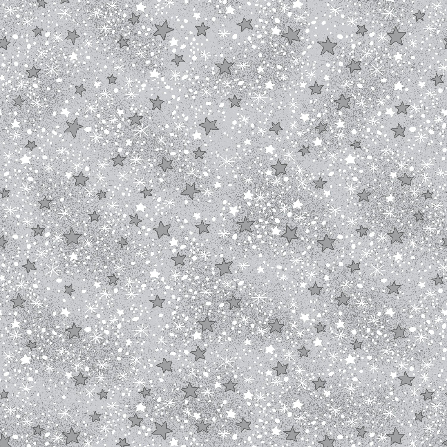 Comfy Flannel Grey Mini Star