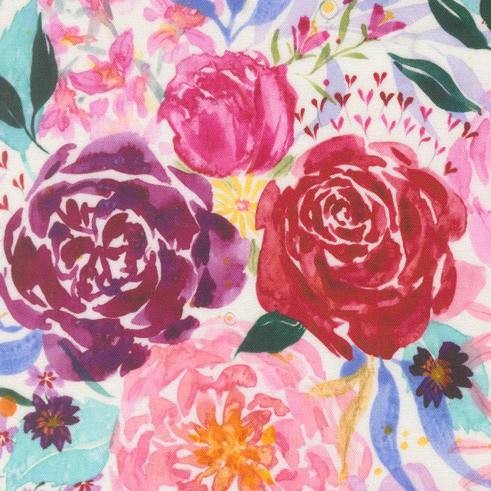 Fleur The Love Large Floral - Cloud