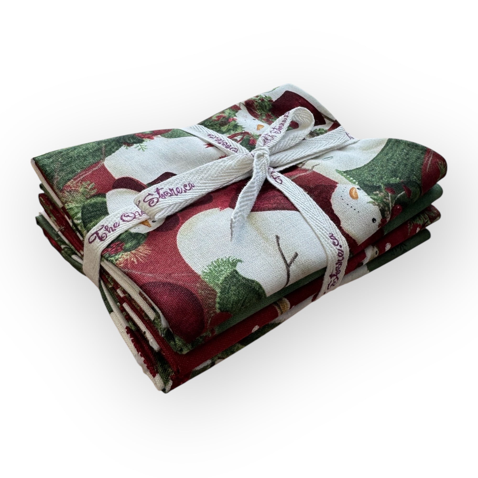 Woodland Snowman 4 pc. Fat Quarter Bundle