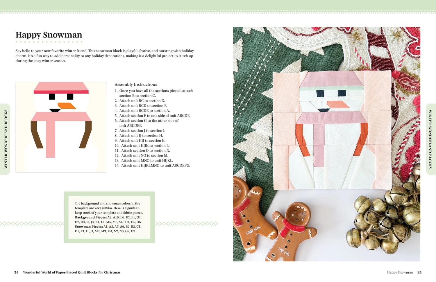 Pre-Order Wonderful World of Paper-Pieced Quilt Blocks for Christmas