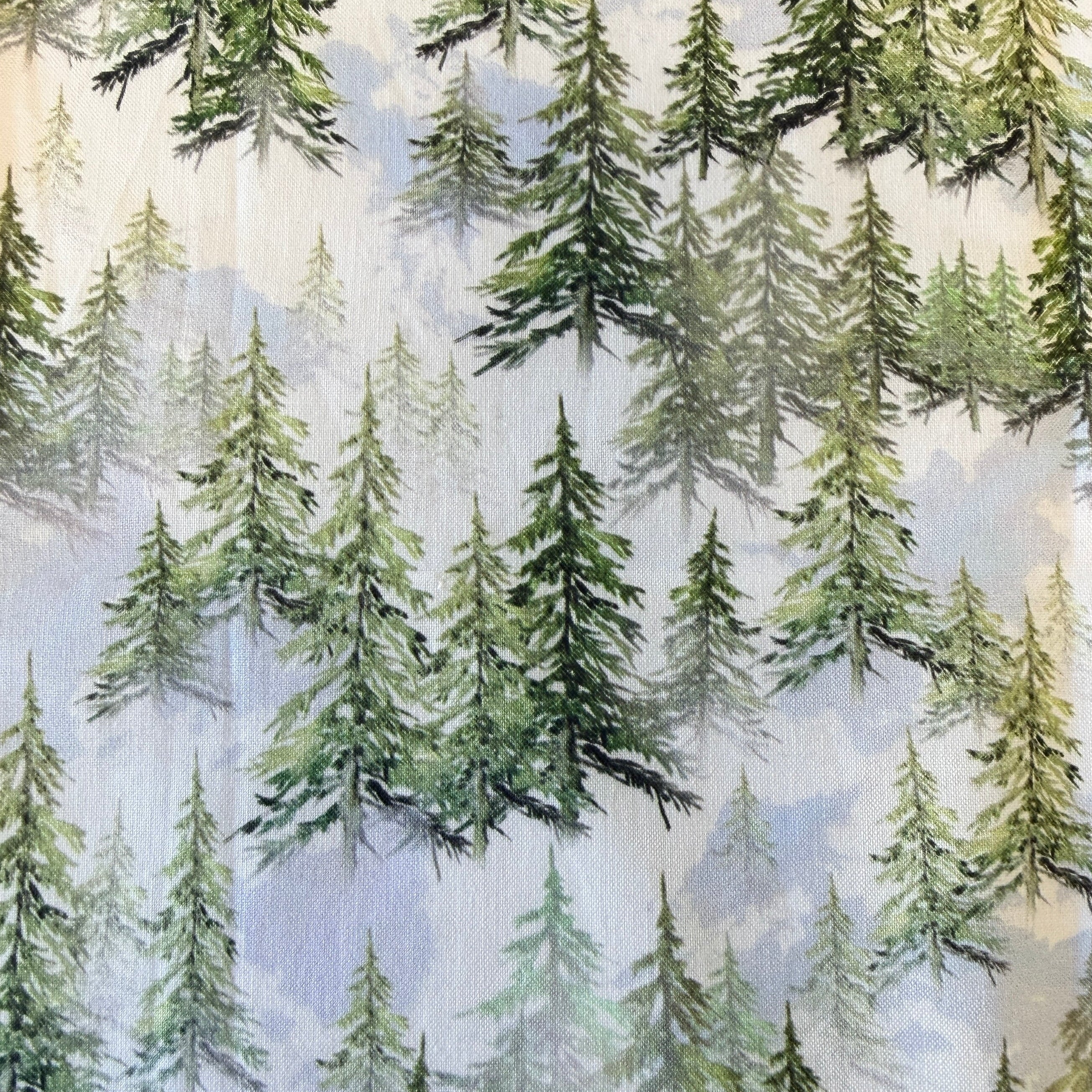 Snowy Skies Trees - Fat Quarter