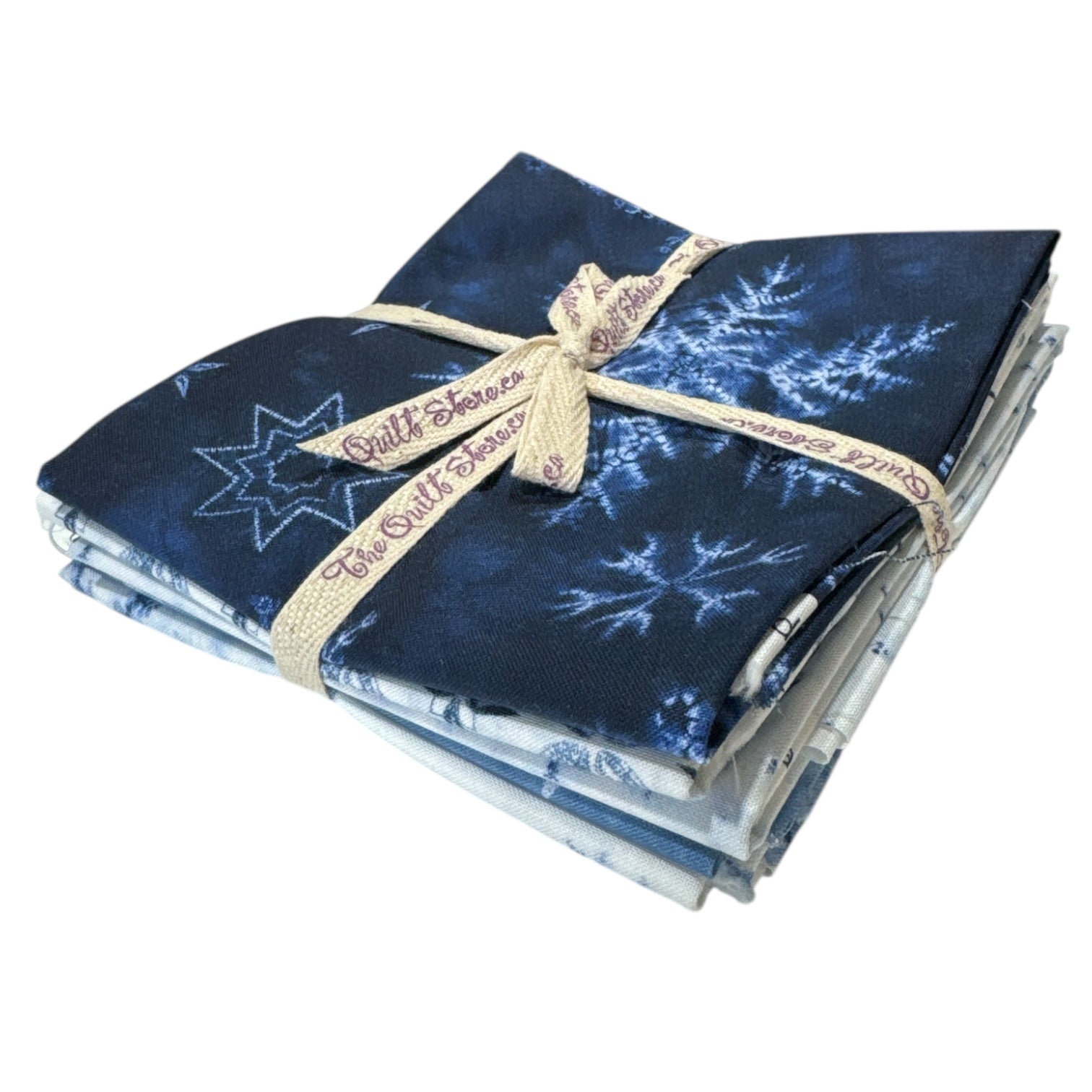 Winter Chill Winter Shibori Fat Quarter Bundle