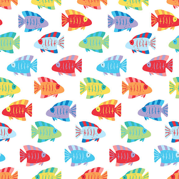 Seas the Day Fish - Multi