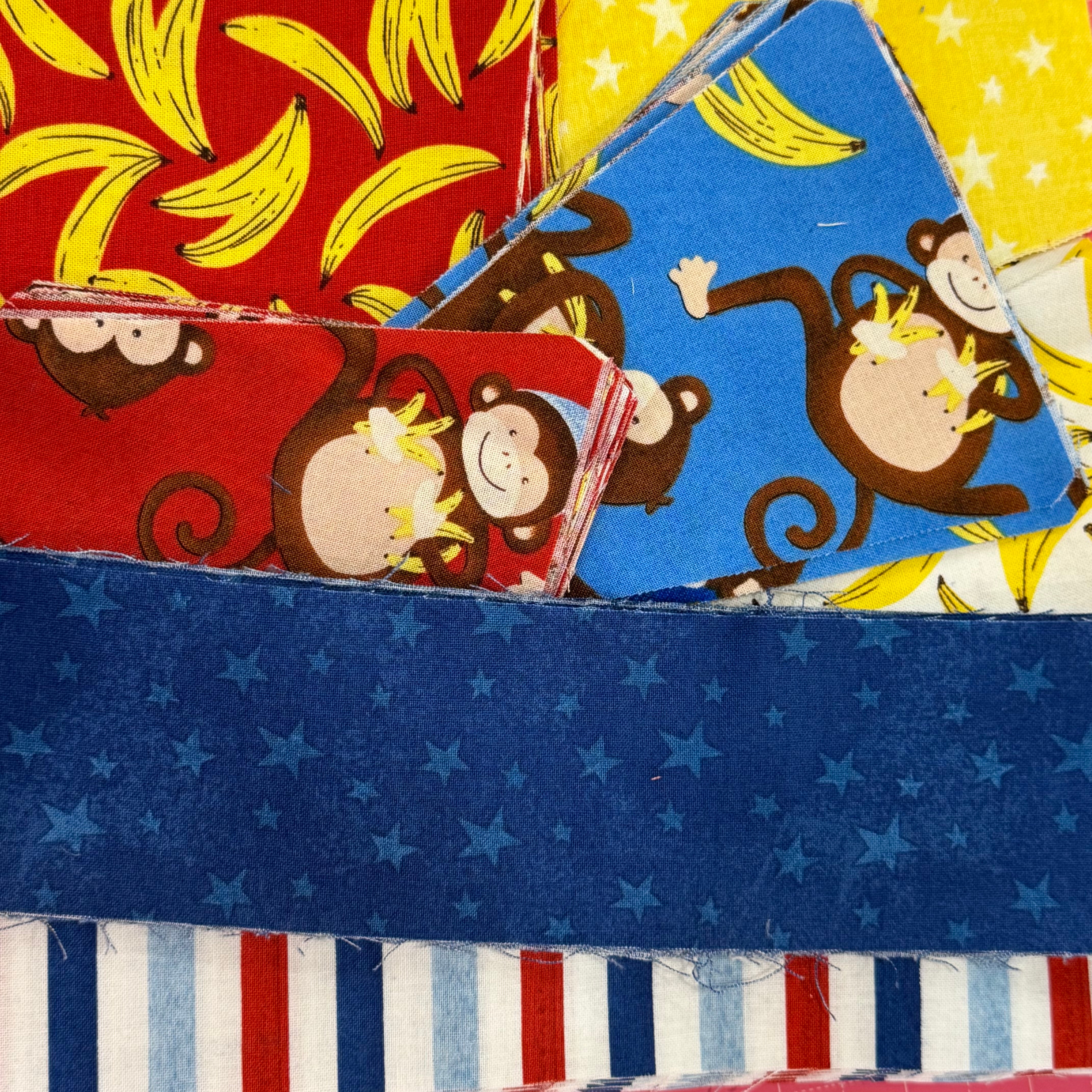 Monkey Business Tumbler Quilt Kit