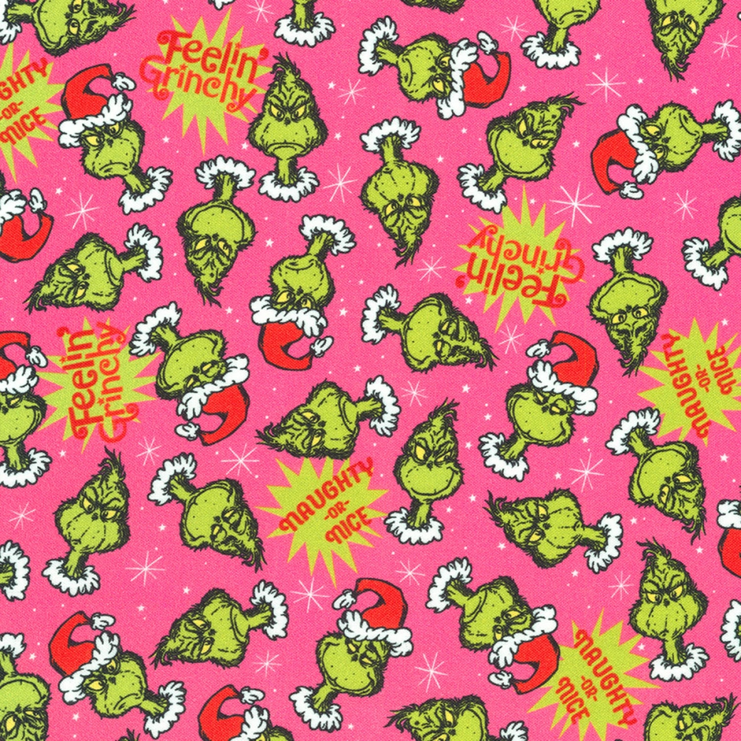 How The Grinch Stole Christmas - Grinch Candy Pink
