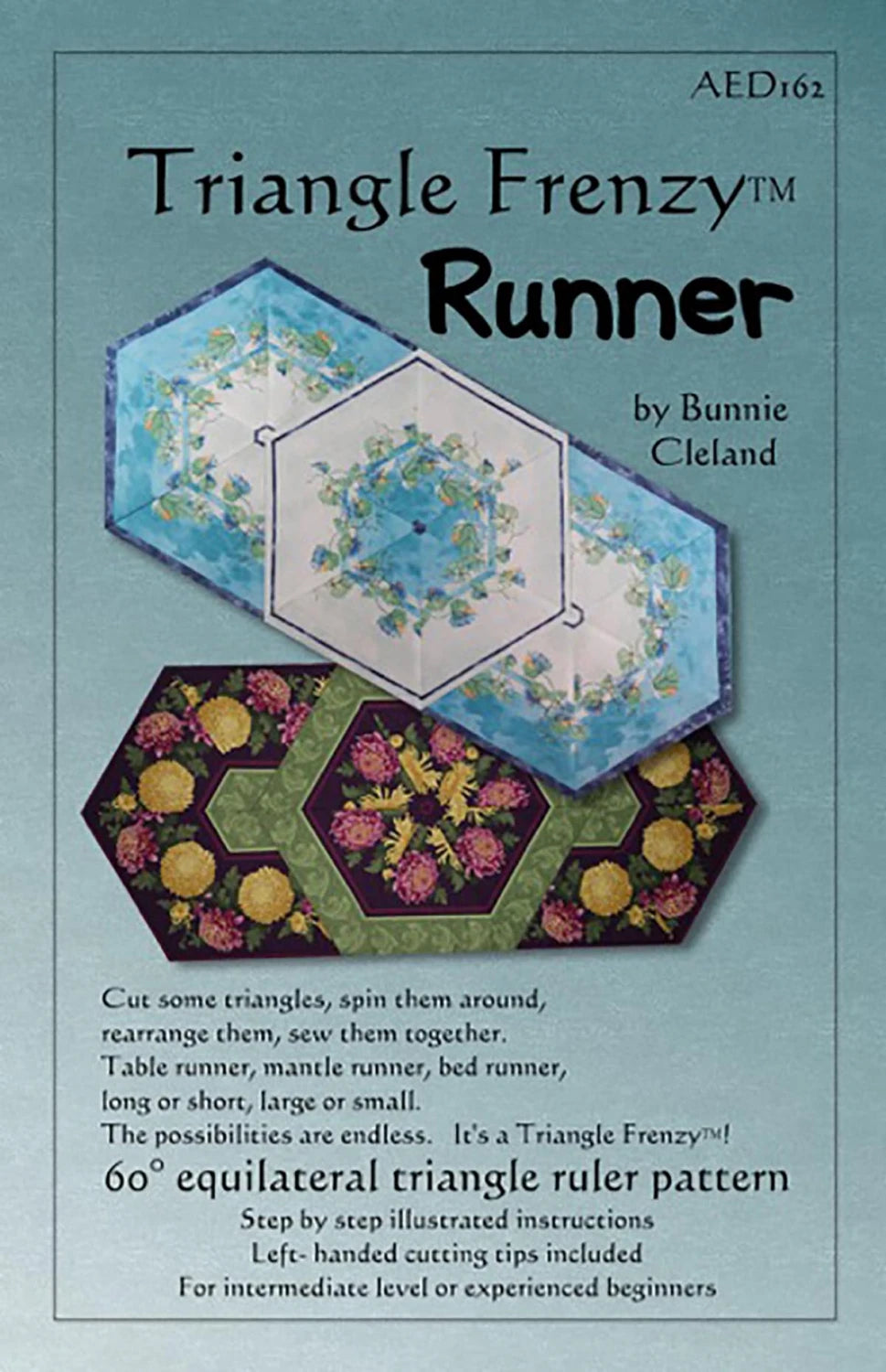 Triangle Frenzy Table Runner Pattern
