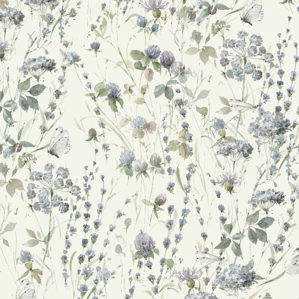 Au Naturel Packed Floral - Soft Green