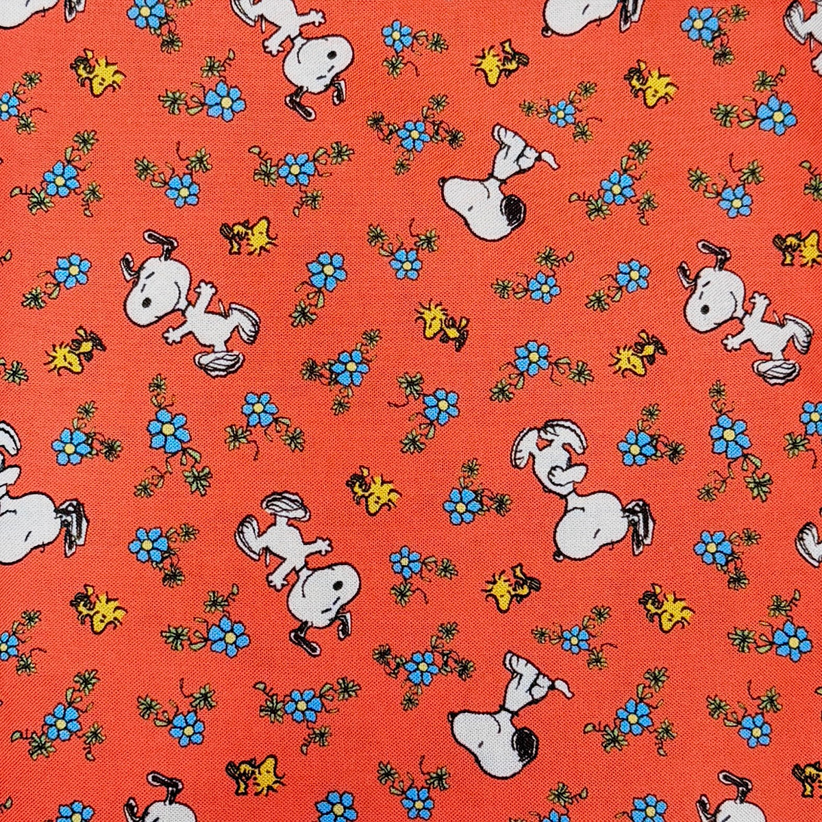 Peanuts Floral - Red