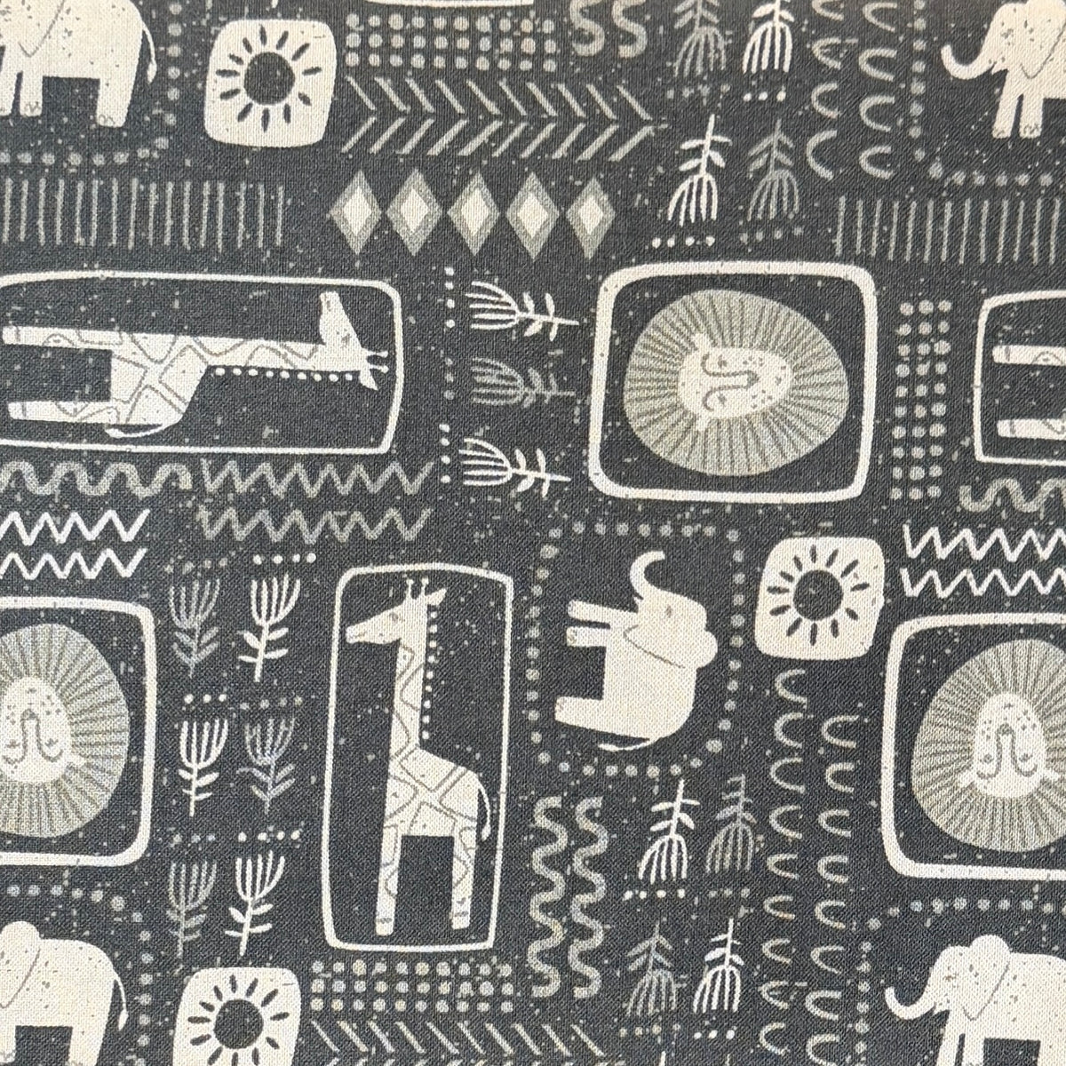 Safari Life - Patchwork Black