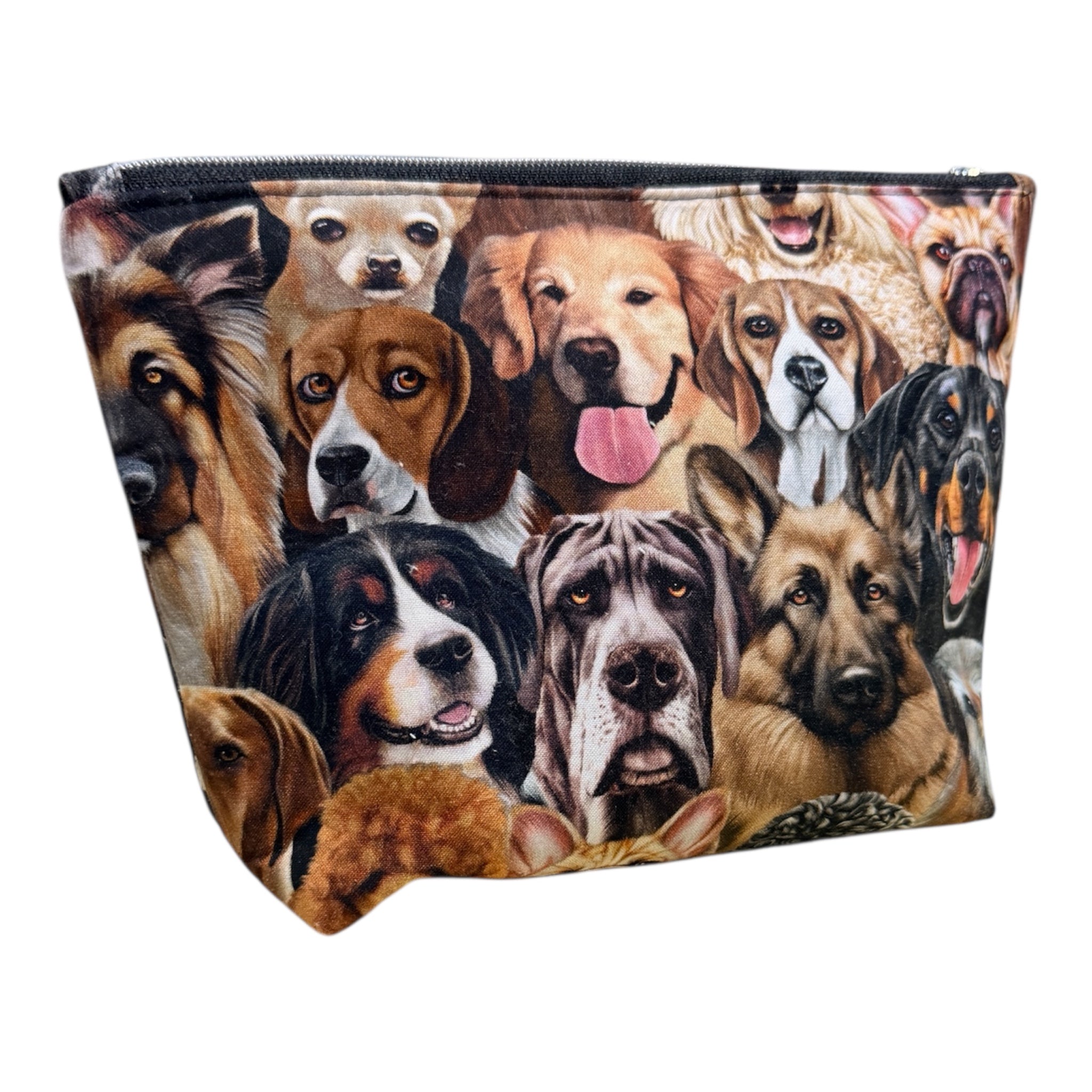 Handmade Quilted Zippered pouch