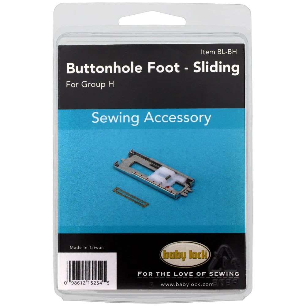 Baby lock Buttonhole Foot - Sliding