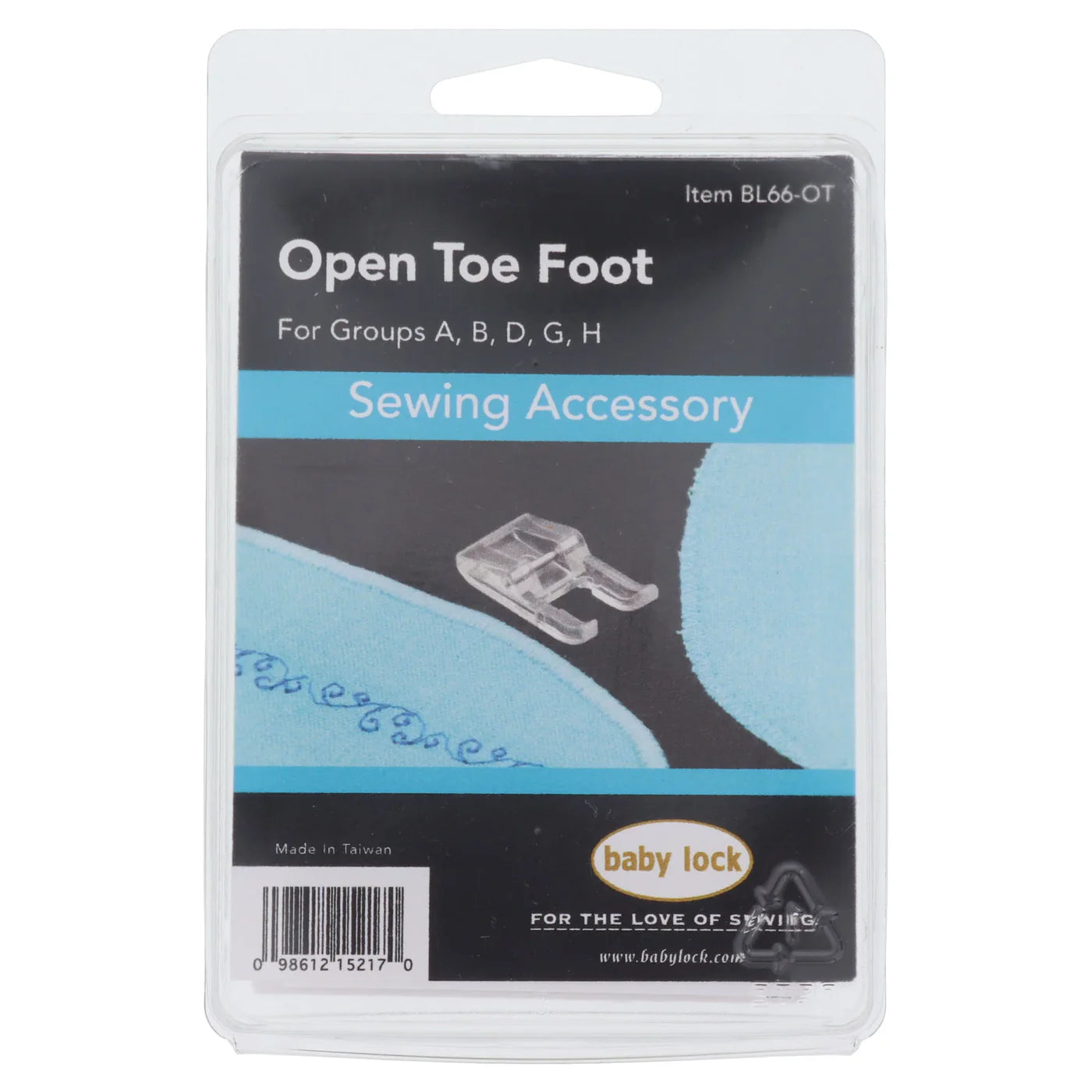 Baby lock Open Toe Foot