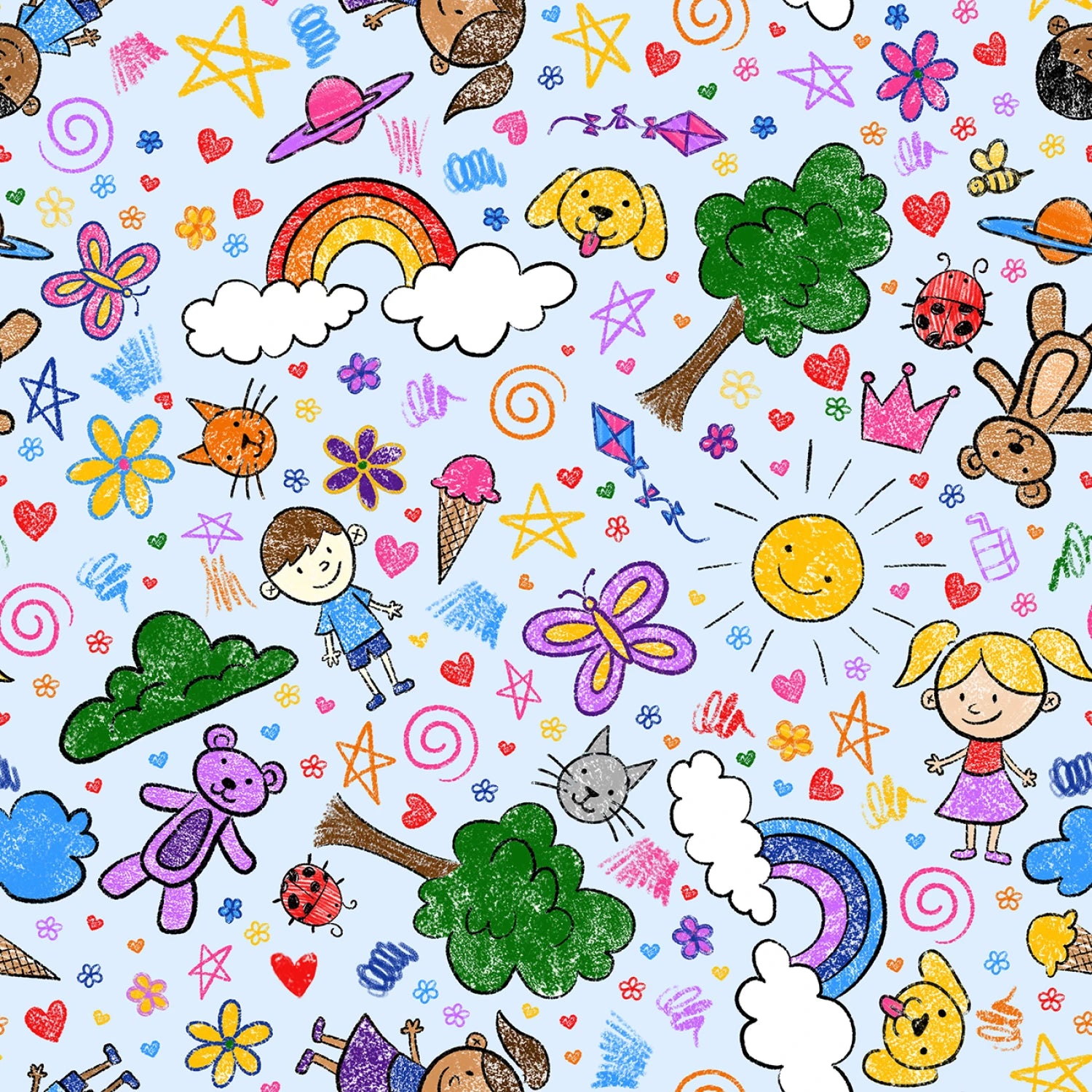 Color My World Multi Doodles