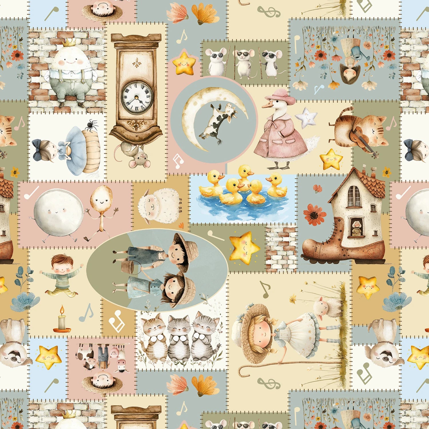 Nursery Rhyme Time Patchwork