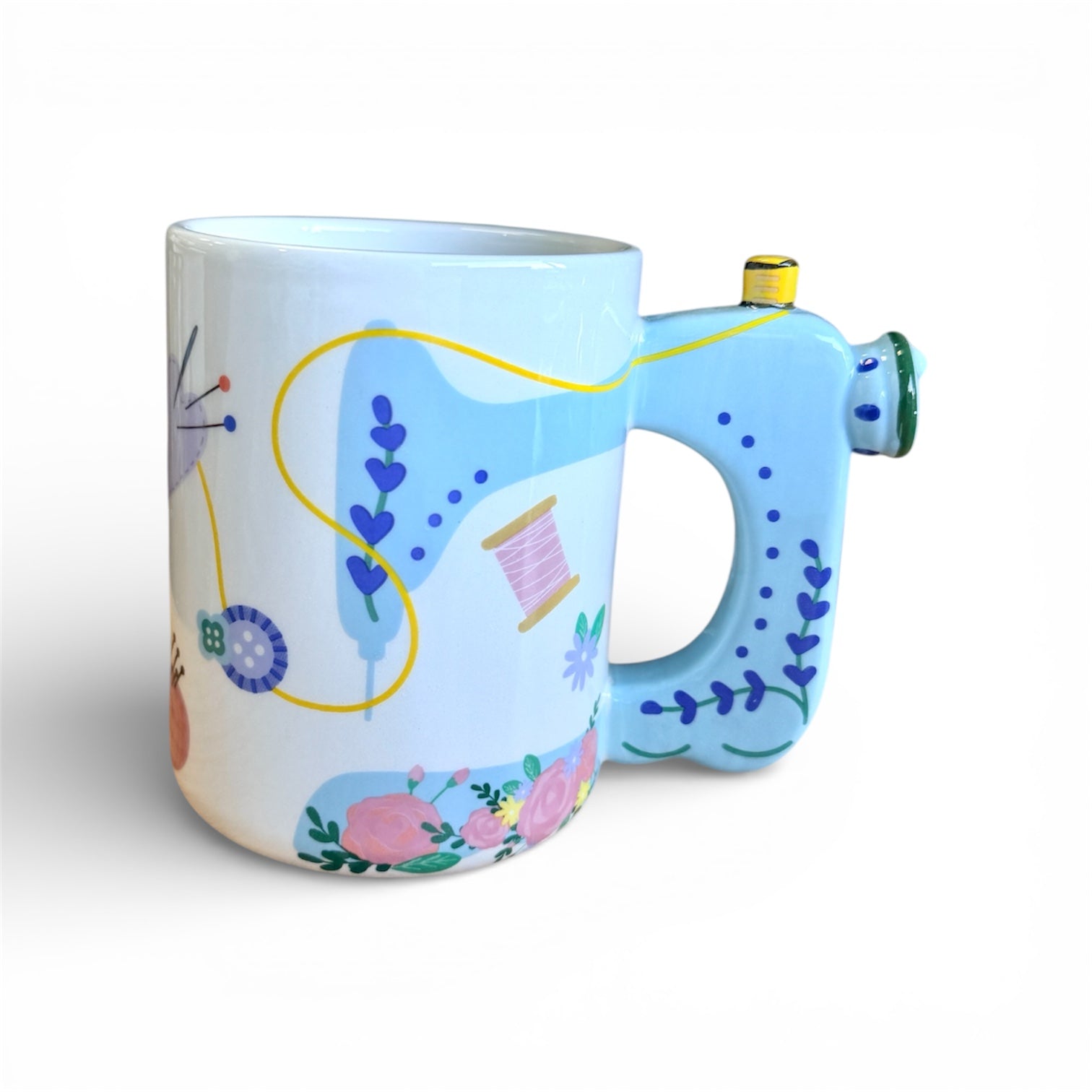 Ceramic Sewing Themed Mug