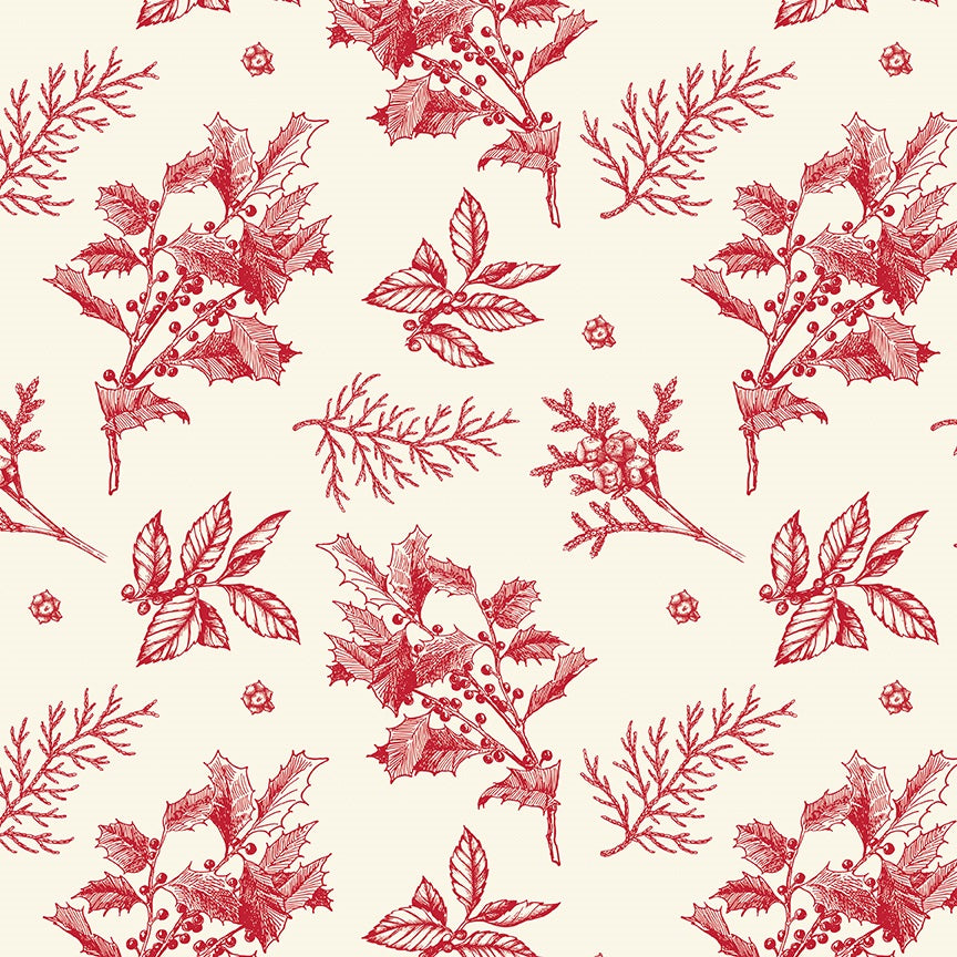 Old Fashioned Christmas Holly