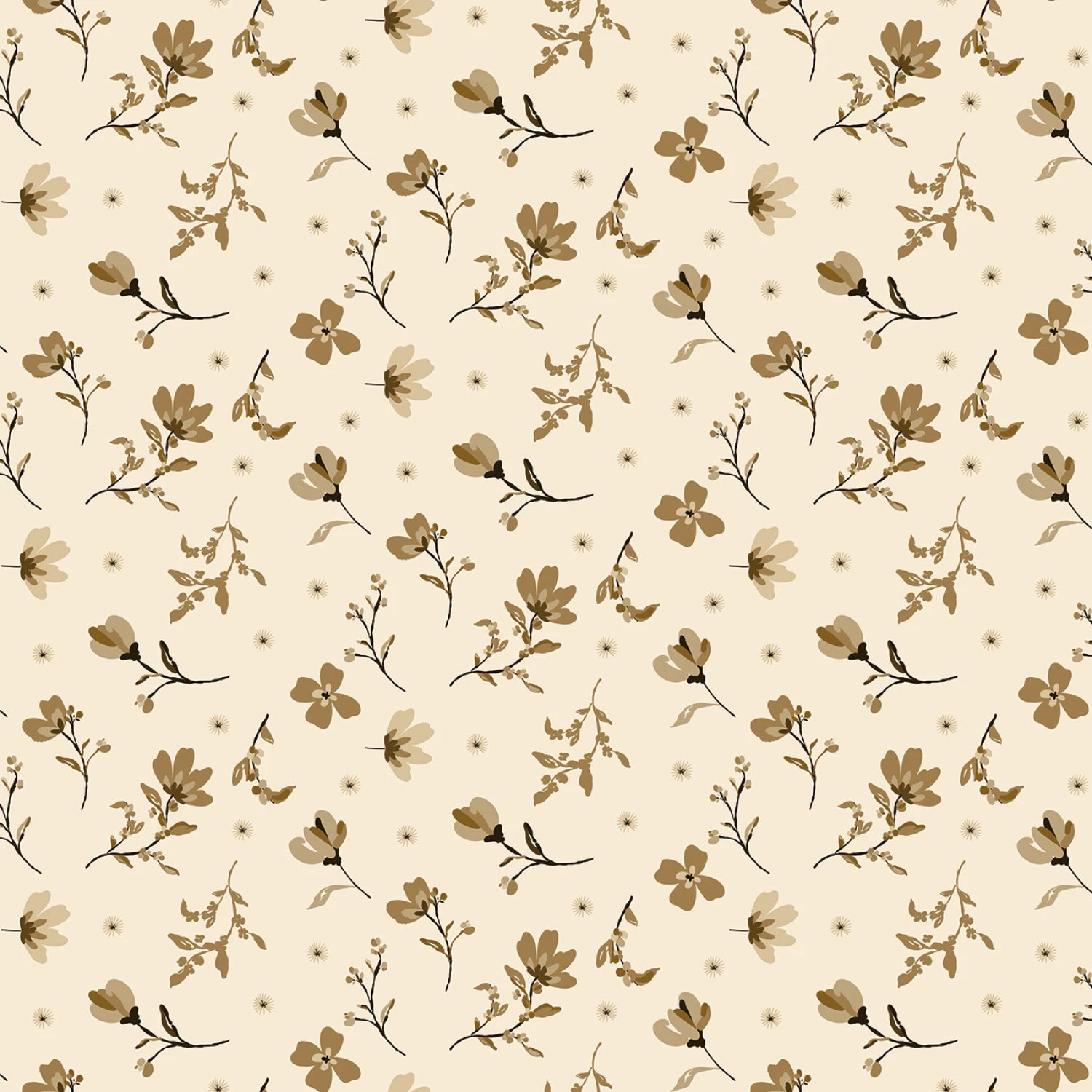 Morning Latte Floral Latte