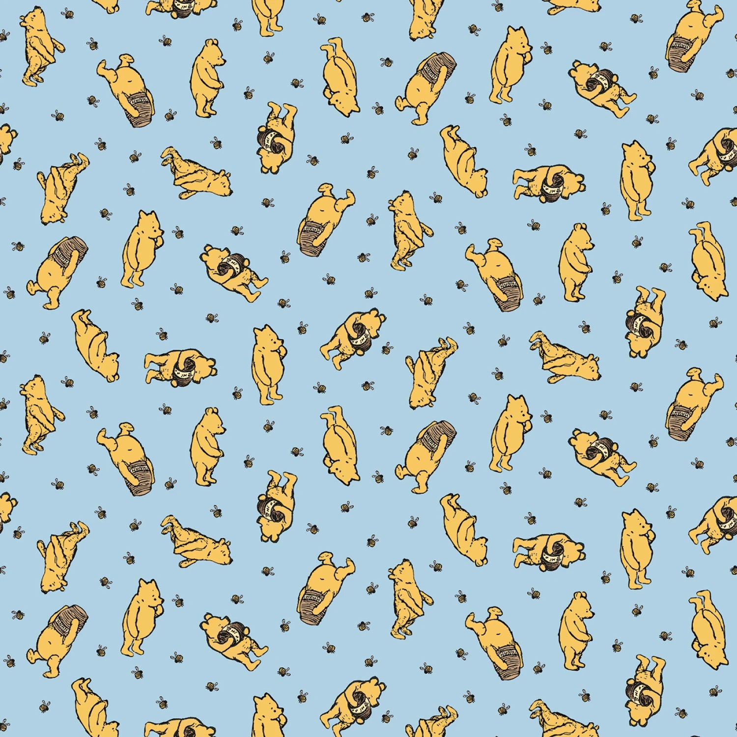 Winnie the Pooh Toss Blue