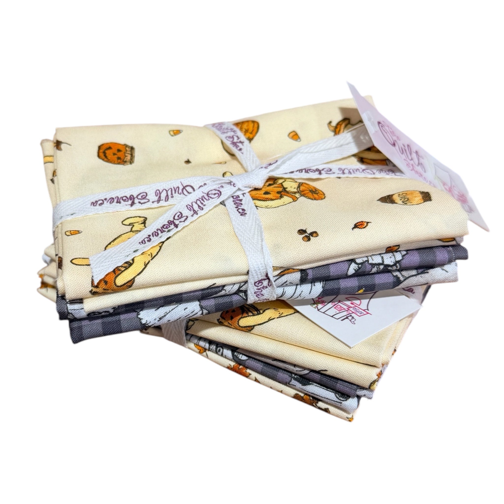 Haunted Acre Woods Winnie The Pooh 3 Pc. Fat Quarter Bundle