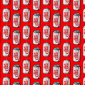 Coca-Cola (Core 2) Diet Coke Can - Red